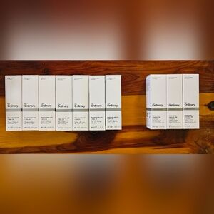 The Ordinary Niacinamide 10% + Zinc 1% (7) and Hyaluronic Acid 2% (3) Serums NWT